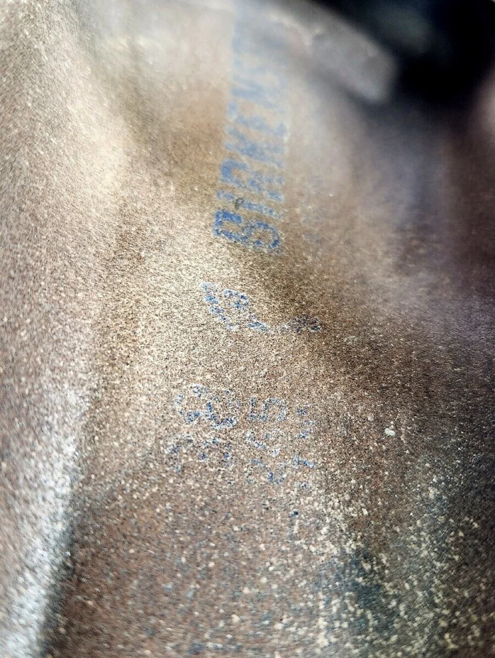 Birkenstock Suede Leather Two-Strap Sandals